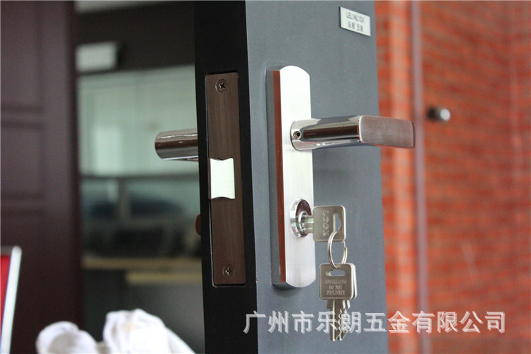 RSL-17 精鑄不鏽鋼麵板房門鎖(麵板150mm)