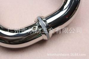 鏽鋼拉絲玻璃門把手