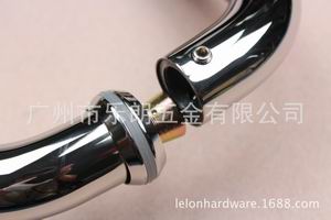 鏽鋼拉絲玻璃門把手