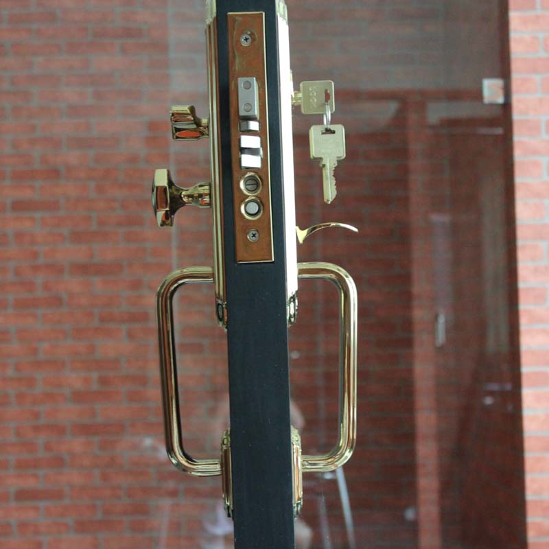 HIGH QUALITY STAINLESS STEEL DOOR LOCKS WITH PLATE